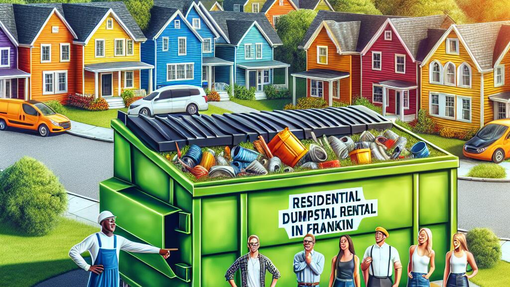 Residential Dumpster Rental Franklin